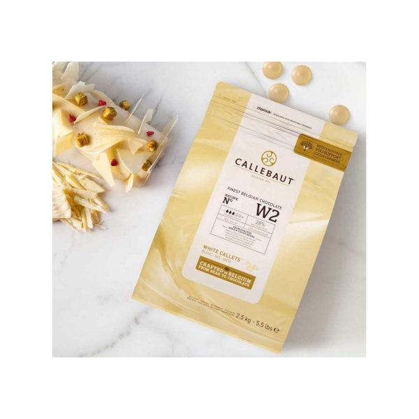 Callebaut Callets Chocolate Lentils White