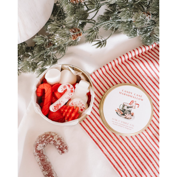 Wax Melts, Duftwachs "Candy Cane Marshmallow"