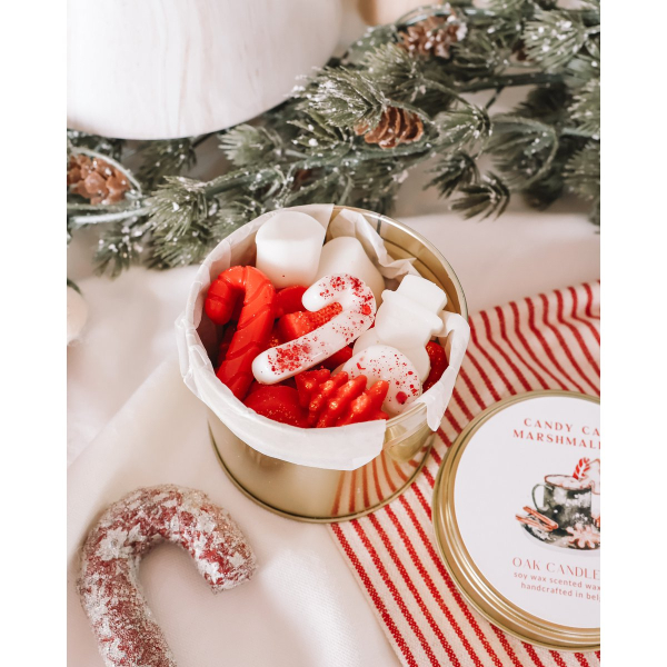 Wax Melts, Duftwachs "Candy Cane Marshmallow"