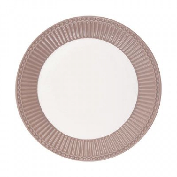 Plate "Alice hazelnut brown" by Greengate