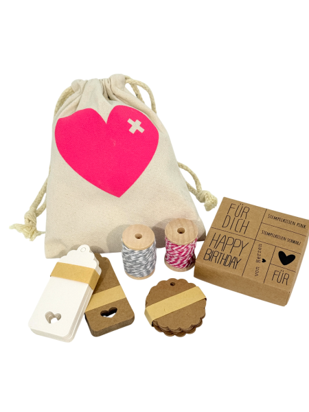 Geschenkanhänger Set zum Basteln