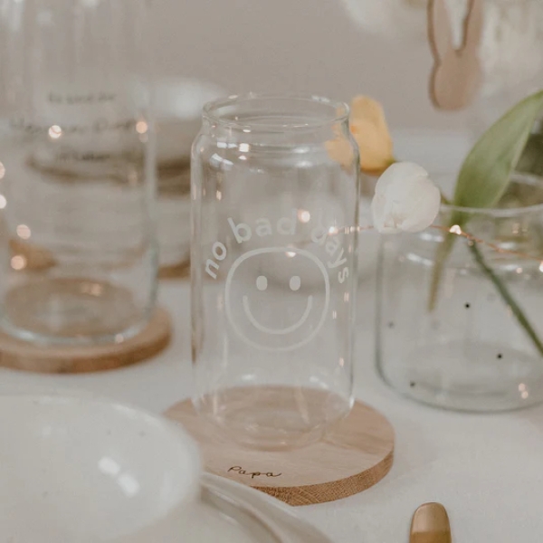 Trinkglas "No bad days"