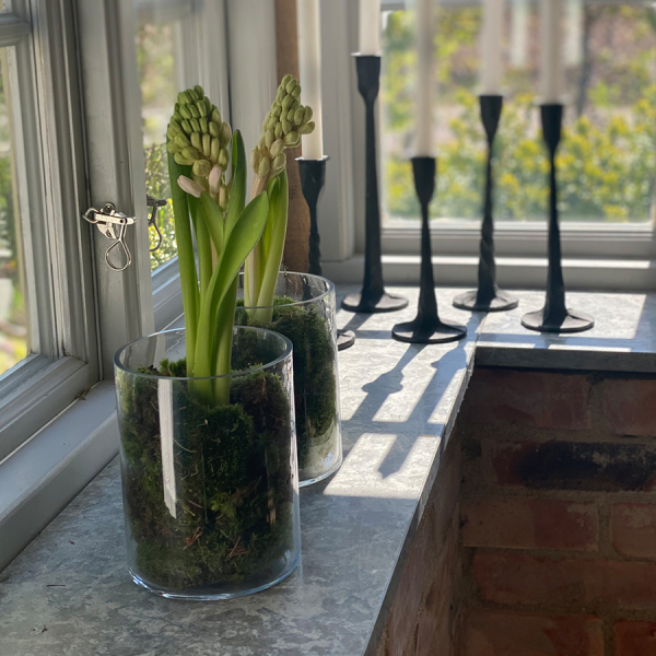 Miljögården Vase Ease Medium – Elegante Glasvase in zeitlosem Design (20 cm)