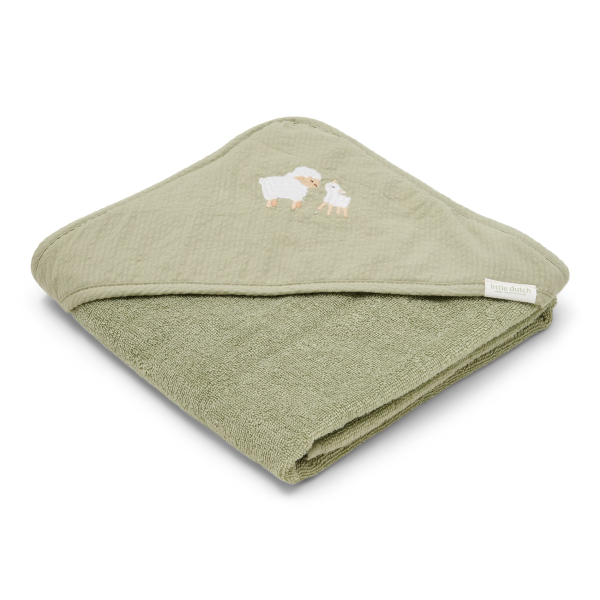 Hooded towel "Little Farm"