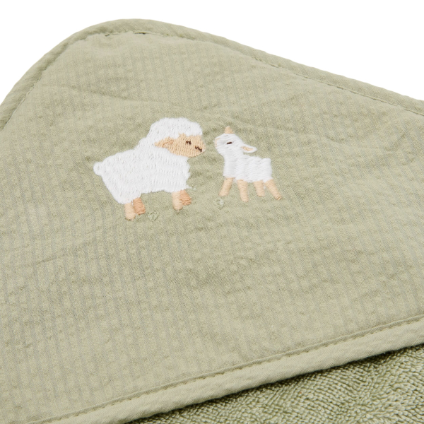 Hooded towel "Little Farm"