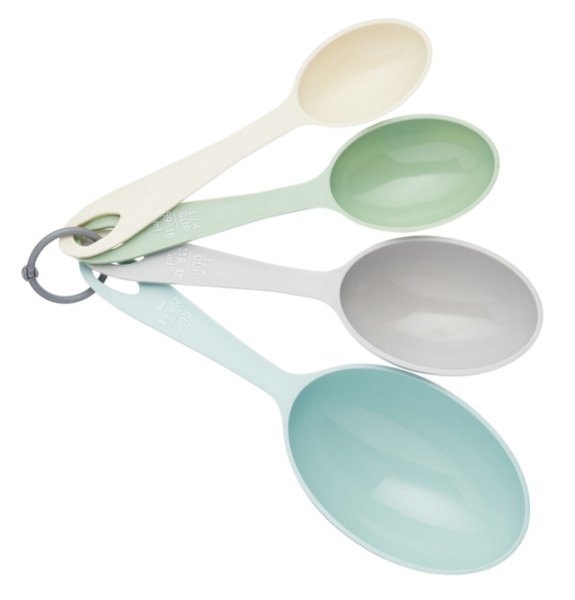 Measuring spoon set for cups