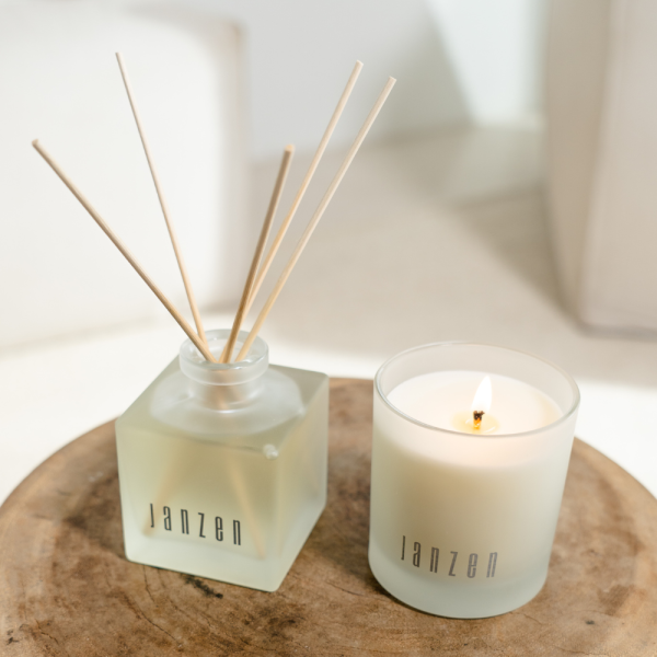 Scented candle "Grey 04" by Janzen