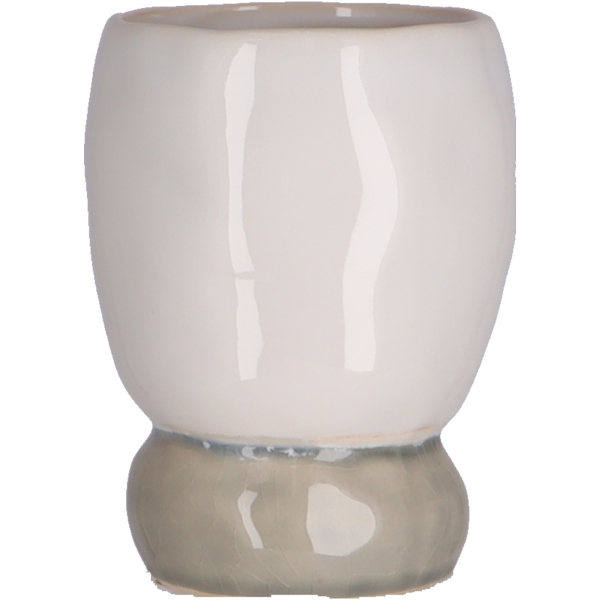 Planter "Bubles" white