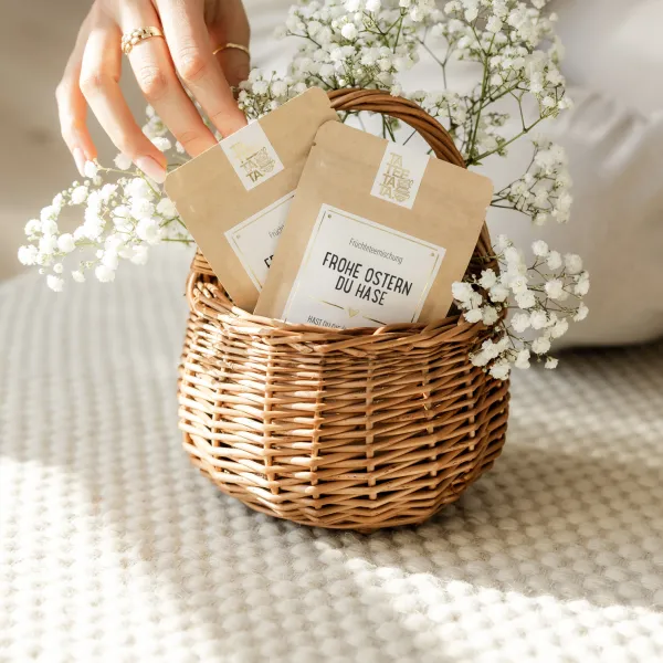 Kräutertee "Frohe Ostern du Hase" Ostertee