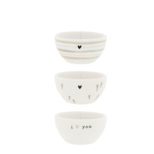 Bastion Collections Schale Small „Naturel Print“