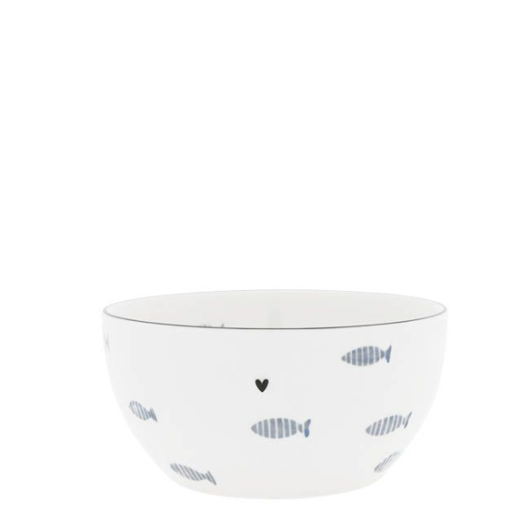 Schüssel "Watercolour Blue Fish" von Bastion Collections