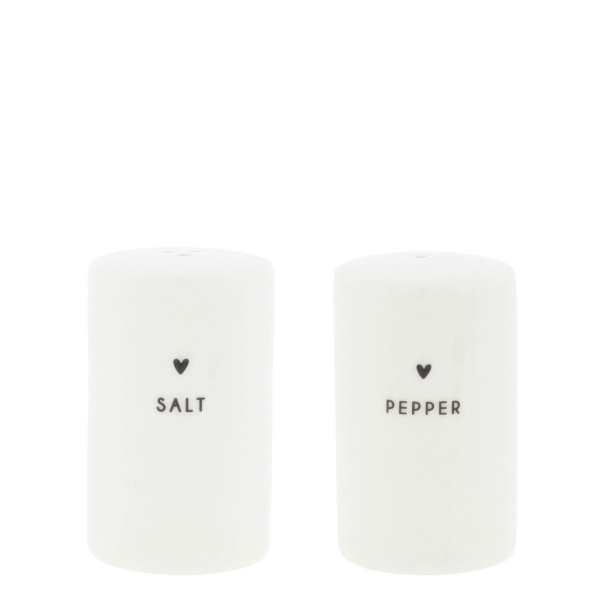 Salz und Pfefferstreuer Keramik beige Bastion Collections