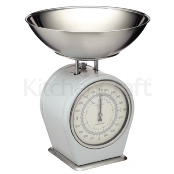 Küchenwaage "Living Nostalgia" bis 4KG Grau