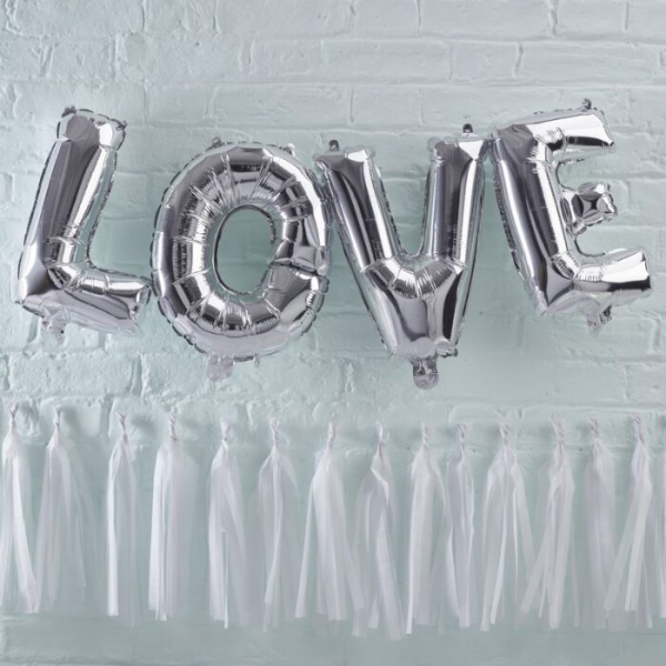 Love Garland silver