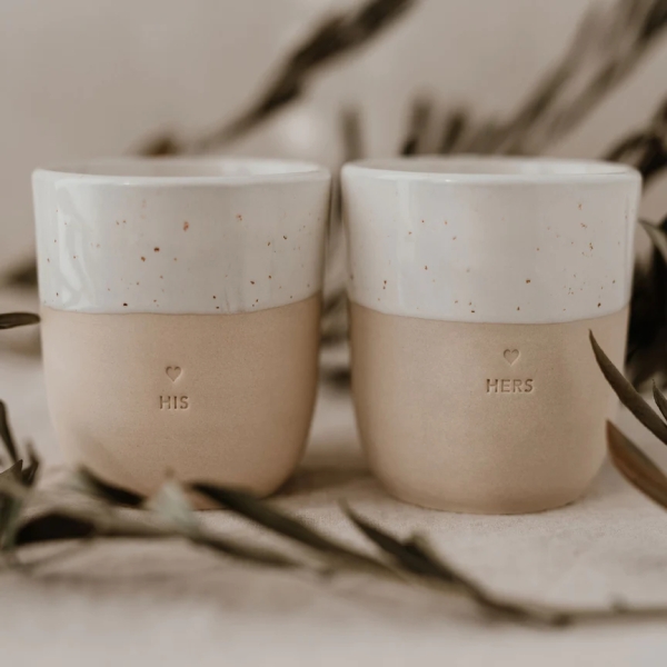 Mug, cup "Hers" by Eulenschnitt