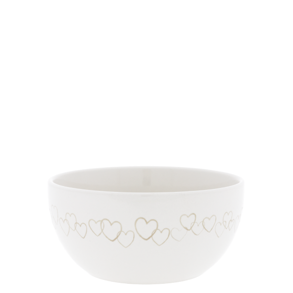Bowl with many hearts "Natural hearts" by Bastion Collections
