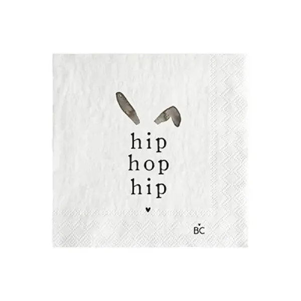Servietten klein "Hip Hop Hip" von Bastion Collections