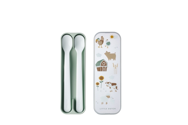 Feeding spoon set "Little Farm"