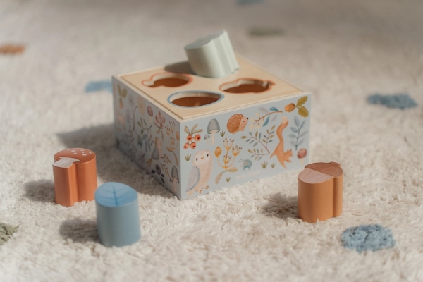 Shapes Stacking Game "Forest Friends"