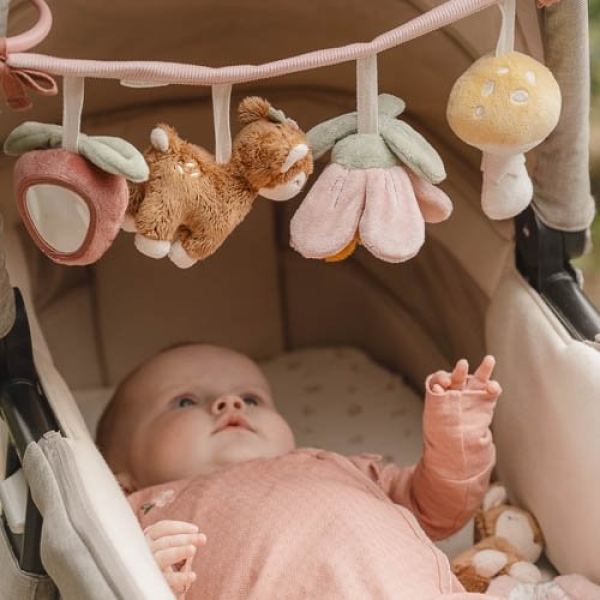 Stroller chain "Fairy Garden"