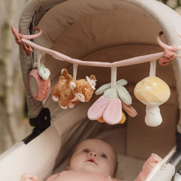 Stroller chain "Fairy Garden"