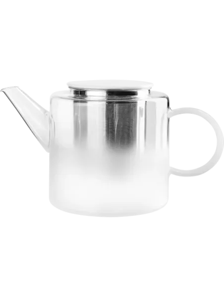 Teekanne mit weißem Deckel „Opal“ von ASA Selection