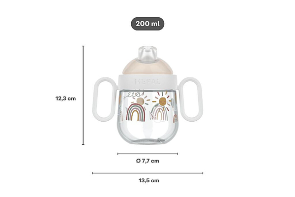 Antidrip Drinking Cup 200ml Little Farm