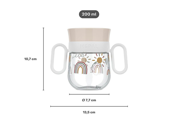 360° "Forest Friends" Drinking Mug with Handle