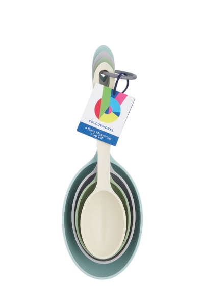Measuring spoon set for cups