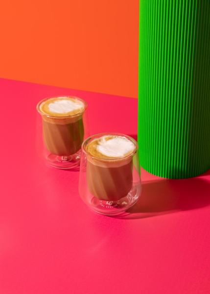 Espresso glass double-walled in a set
