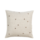 Kissen Natural "all Hearts"