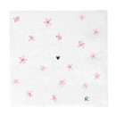 Servietten "Little Flowers rose" von Bastion Collections